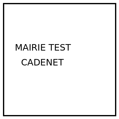 Logo Mairie TEST — Cadenet (démonstration)